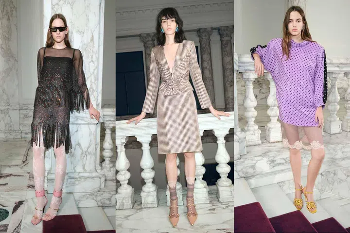 Valentino Pre-Fall 2026 collection, creative director Alessandro Michele brings Valentino’s classic design into the present with a lighter, more restrained touch.