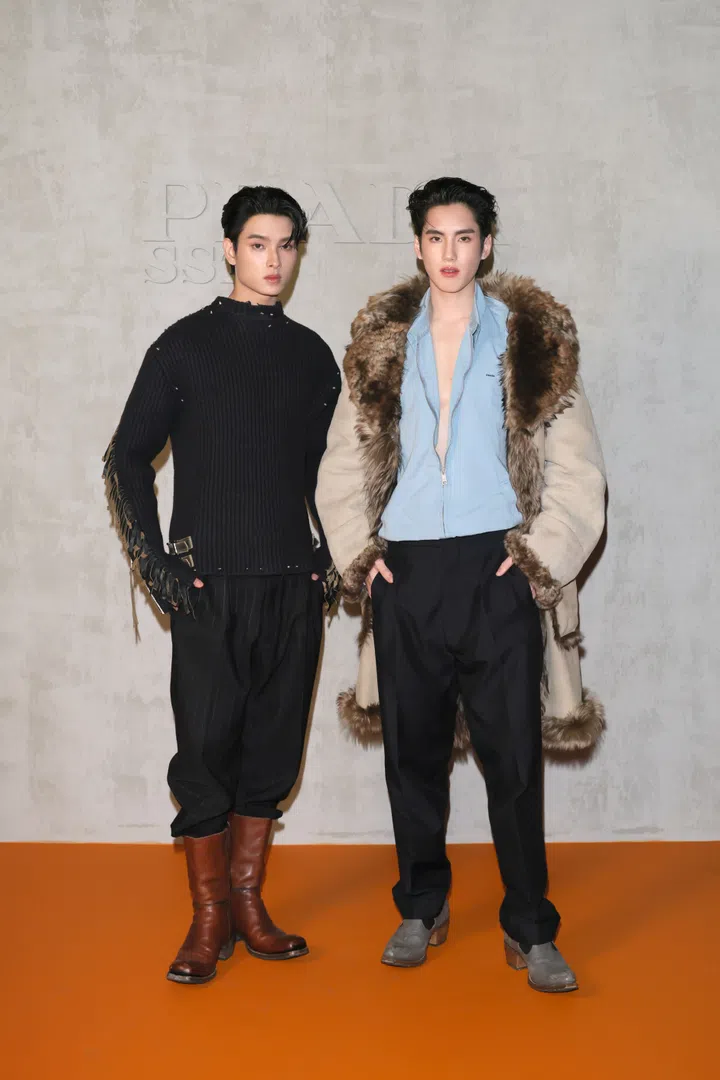 Phutatchai, Khunpol,Prada,Fashion Week