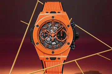 Colourful watches, coloured dials, watches, Hublot