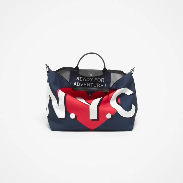 Longchamp My Pliage Signature My Pliage L Travel bag Customization 