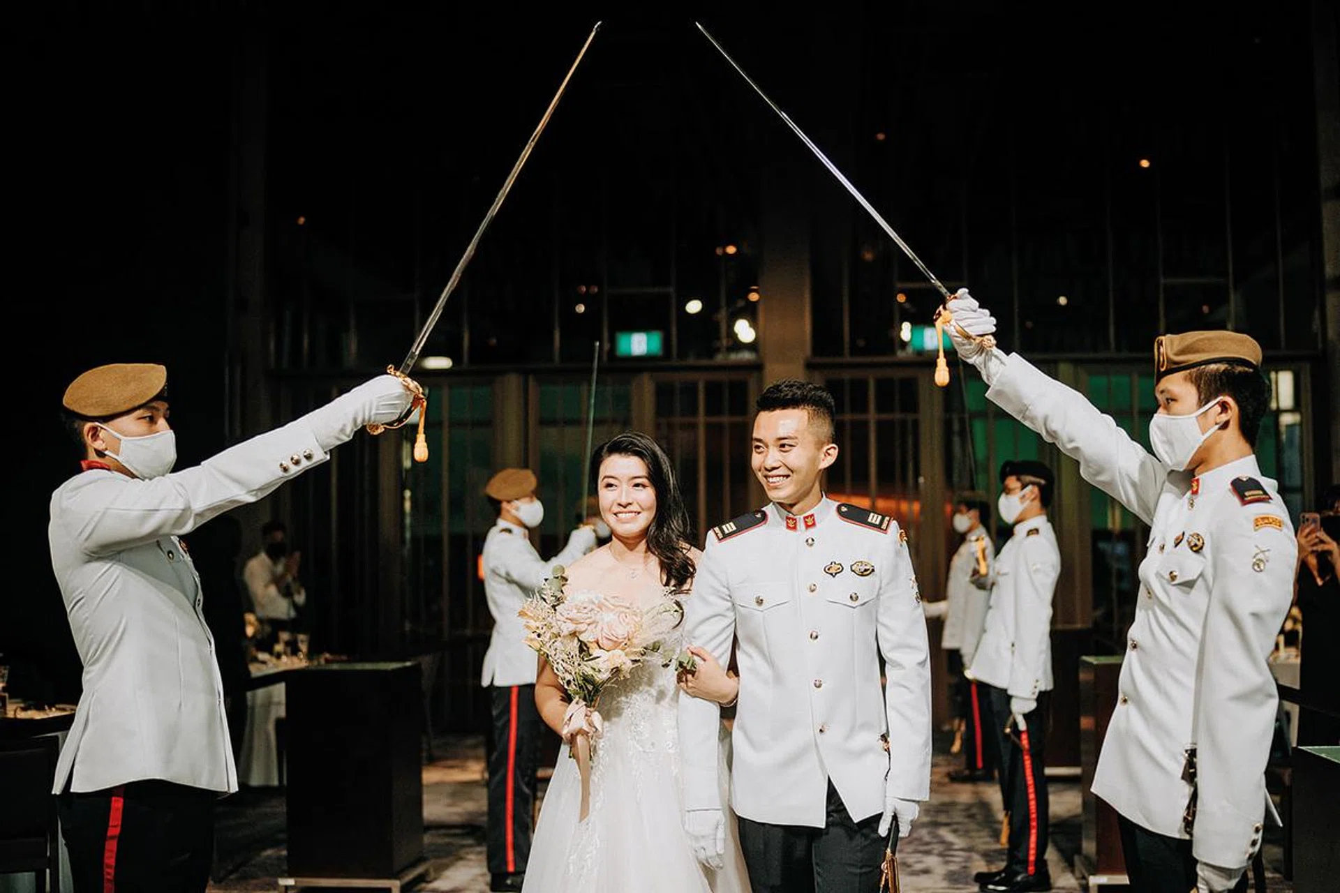 Bynd Artisan, James Quan, Winne Chan, Vera Quan, Glenn Tan, Wedding, Pandemic, COVID-19, marriage, military wedding, Lifestyle, People