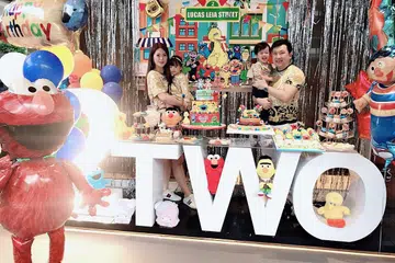 Chermaine Pang, Terence Siew, Lucas, Leia, Twins, Birthday Party, Sesame Street, Social Elite, Socialite, Events