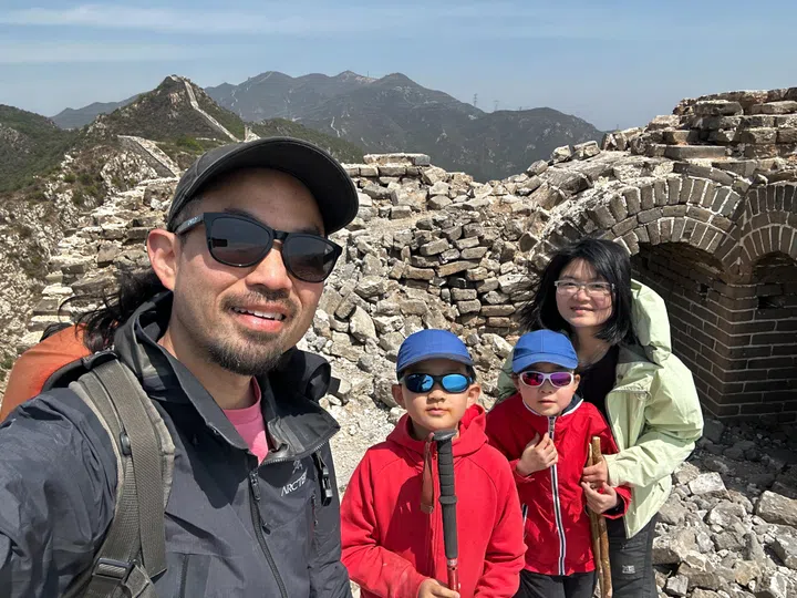 Chow and Lin, travel, beijing， 北京，赵与林