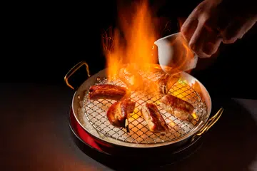 火焰桂花蜜椒烤澳洲一支⻣ (六支)