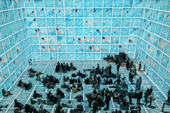 David Hockney Bigger & Closer (not smaller & further away)， imba