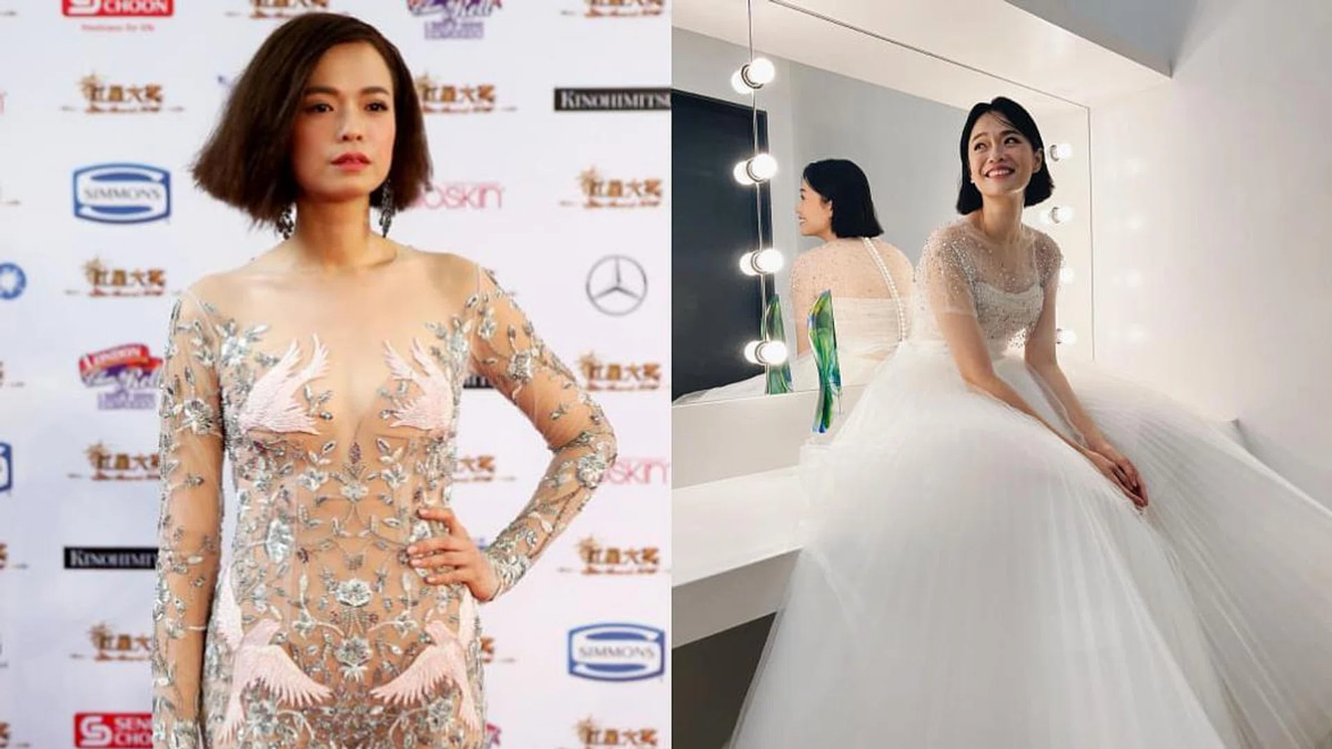 Star Awards 2023: All-Time Favorite Artiste Felicia Chin's red carpet looks