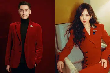 Hu Ge, Tiffany Tang, Yang Mi, Liu Tao, Esther Yu, Li Qin, Zhu Yilong, Guan Xiao Tong, Celebrities, Chinese New Year, 春晚