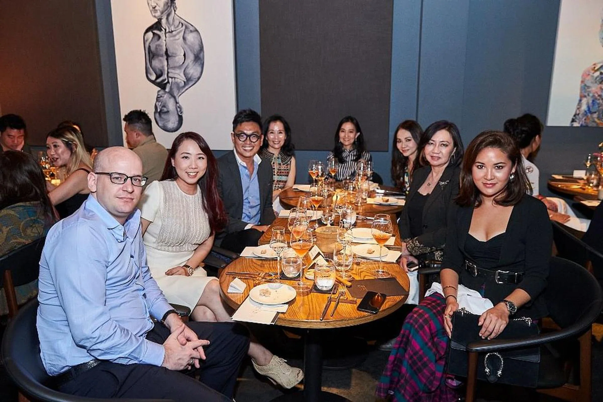 Maarten Hennmes, Joanne Huang, Sylvester Ng, Lui Inn Pin, Claire Kuok, Jacelyn Lai, Renee Tan & Joan Soon
