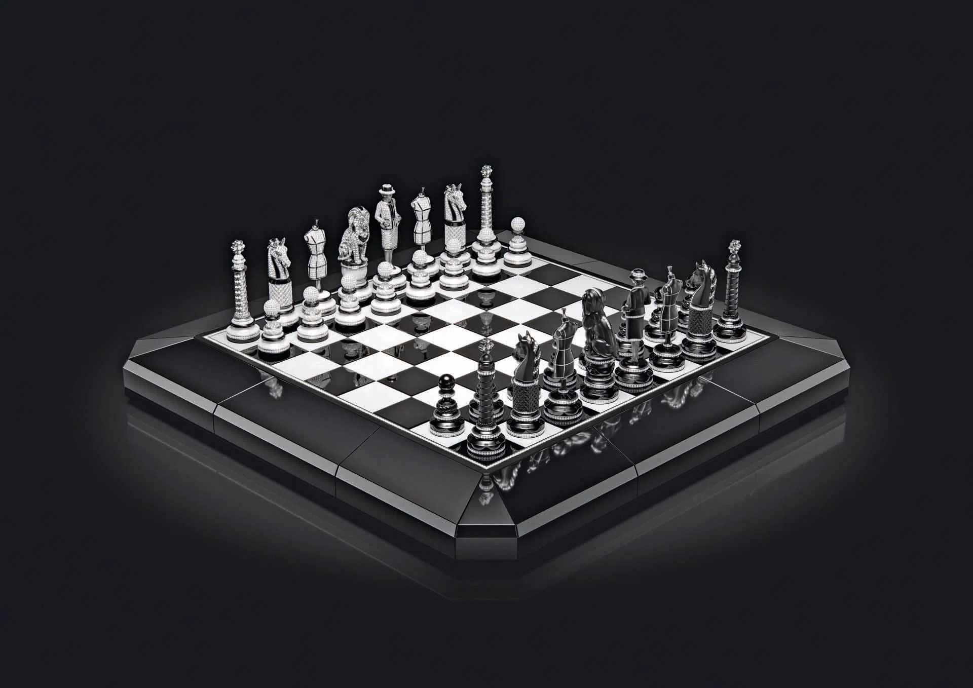 座钟, Chanel, The Chessboard