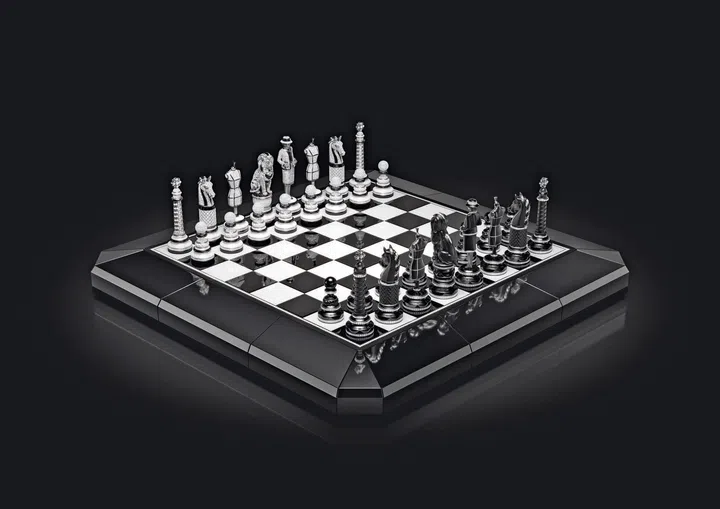 座钟, Chanel, The Chessboard