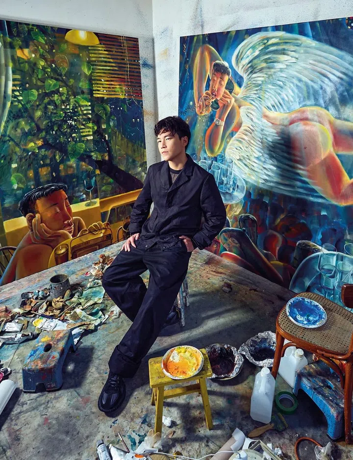 Alvin Ong, artist , painter, Singapore artist
