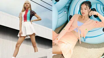 减龄彩色单品 colorful looks