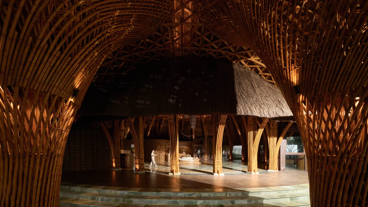 Garrya Mù Cang Chải是全球最大型竹构度假村