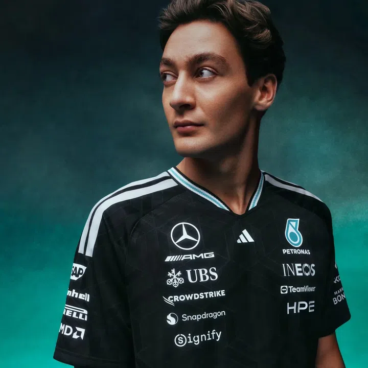 Mercedes - Amg Petronas Formula 1 Team Driver Jersey Authentic $159