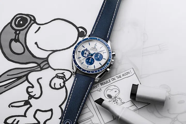 OMEGA Speedmaster “Silver Snoopy Award” watch