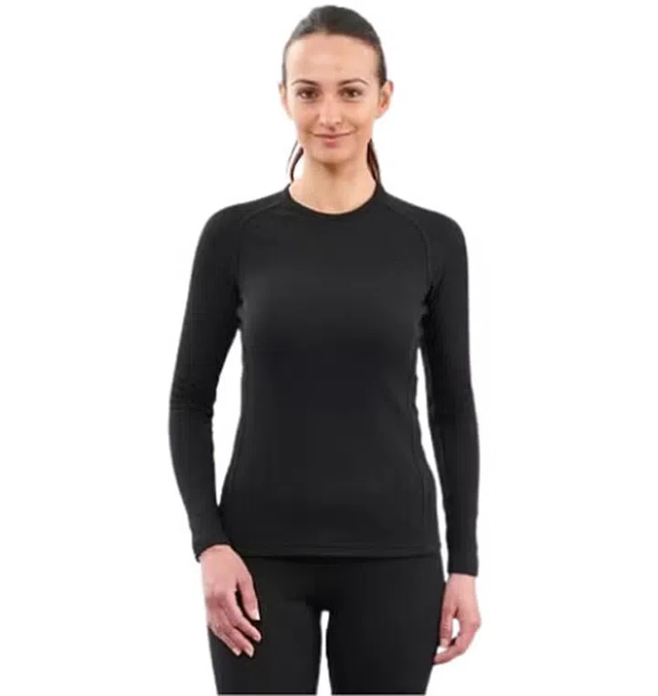Women Skiing Thermal Wear Top 100 - Black保暖内衣 $9.90（售于Decathlon）