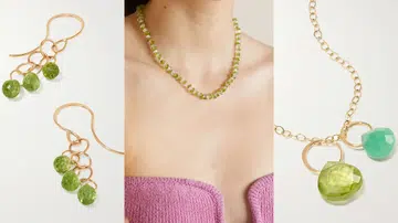 August birthstone peridot jewelleries 8月诞生石 橄榄石首饰