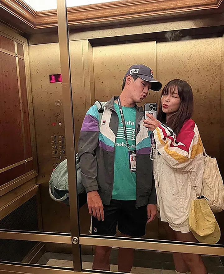 宥斌和韩国网球名将权纯雨 Kim Yu Bin Kwon Soon-woo