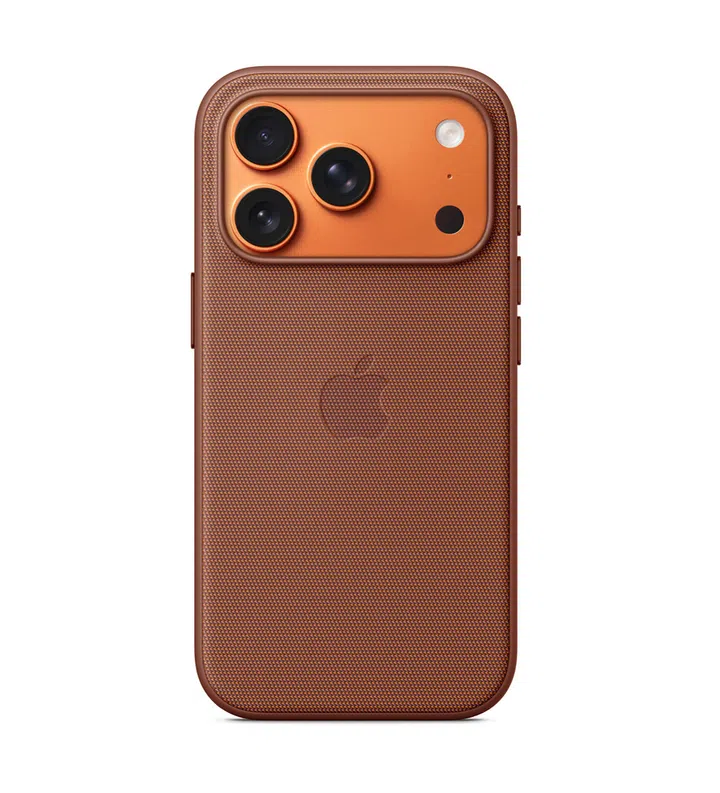 Apple iPhone 17 Pro Max TechWoven Case，Sienna 棕铜色高性能纹理材质手机壳，防滑、防摔设计，支援 MagSafe 磁吸充电，兼具时尚与保护力。iPhone 17 手机壳推荐，防摔，高颜值，好看手机壳。
