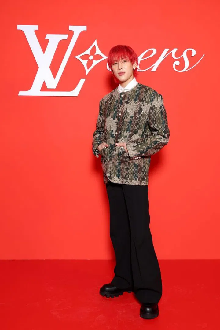 PARIS, FRANCE - JANUARY 16: BamBam attends the Louis Vuitton Menswear Fall/Winter 2024-2025 show as part of Paris Fashion Week on January 16, 2024 in Paris, France. (Photo by Pascal Le Segretain/Getty Images for Louis Vuitton)
