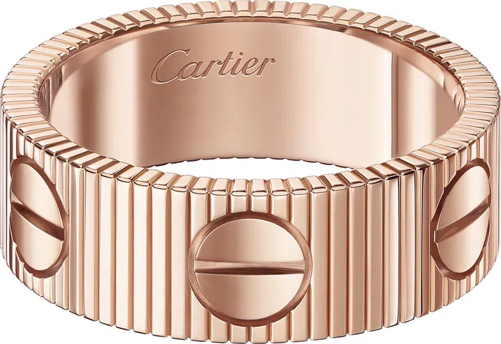 Cartier LOVE Unlimited ring in rose gold