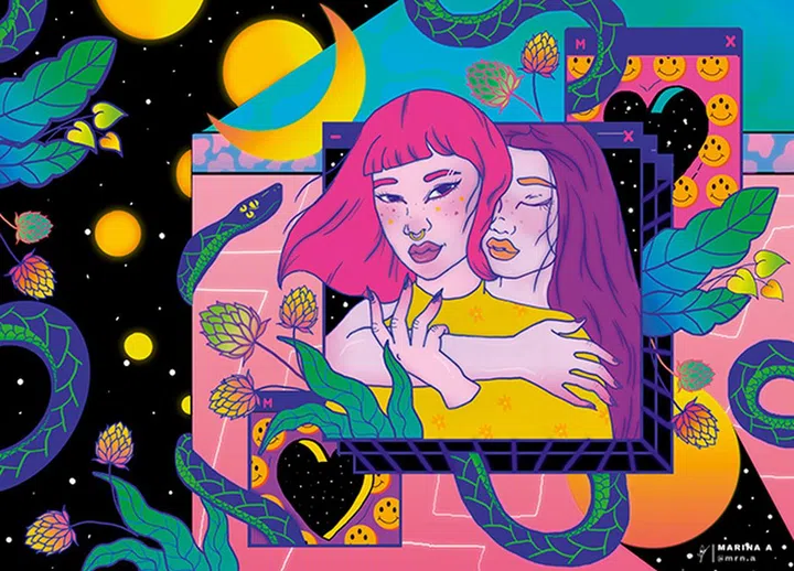 MARINA A 新加坡艺术家 插画家 视觉创意 专访 MARINA A Singapore artist illustrator interview