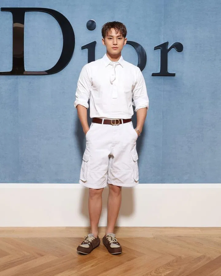 金珉奎 Mingyu (图：Dior提供，Pascal Le Segretain/Getty Images for Dior Homme)