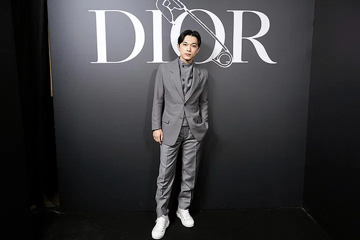 PARIS, FRANCE - JANUARY 17: Ryo Yoshizawa attends the Dior Homme Menswear Fall/Winter 2020-2021 show as part of Paris Fashion Week on January 17, 2020 in Paris, France. (Photo by Francois Durand for Dior/Getty Images)
