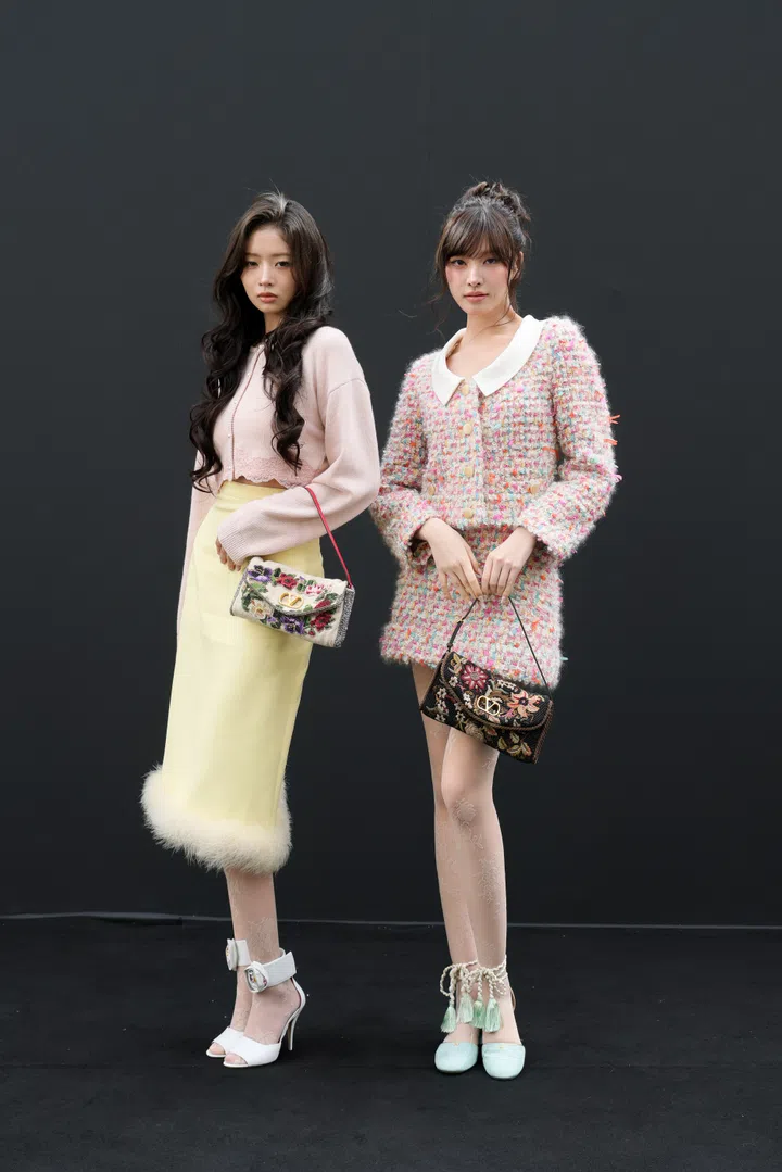 Rei及Liz出席Valentino 2026春夏时装秀