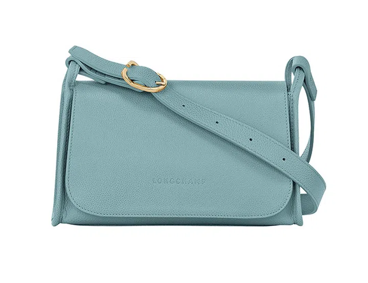 推荐：LONGCHAMP Le Foulonné中型皮革肩袋 $870