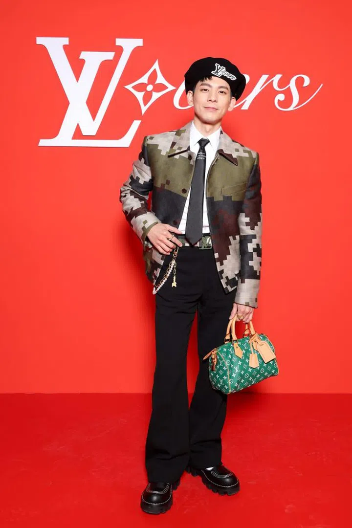 PARIS, FRANCE - JANUARY 16: Austin Lin attends the Louis Vuitton Menswear Fall/Winter 2024-2025 show as part of Paris Fashion Week on January 16, 2024 in Paris, France. (Photo by Pascal Le Segretain/Getty Images for Louis Vuitton)