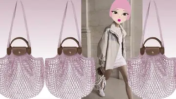 fashion fishnet bags market bags 时尚网袋 买菜袋