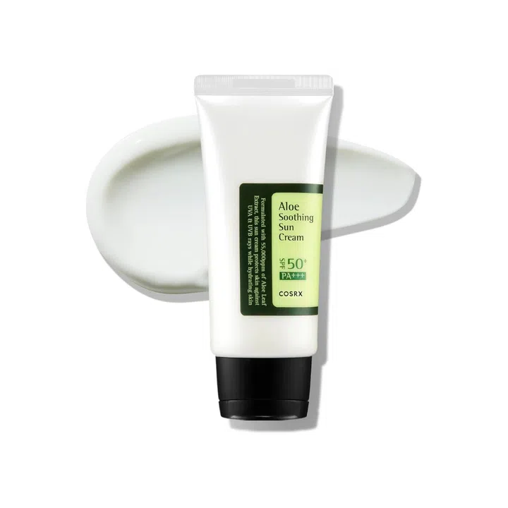 热门韩系防晒：COSRX Aloe Soothing Sun Cream SPF50+ PA+++ 防晒霜