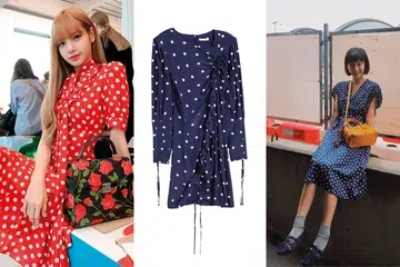 波点连衣裙，连衣裙，穿搭，复古风，时尚，波点，fashion, polka dots, retro fashion