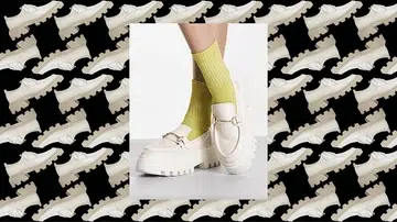 厚底乐福鞋 厚底德比鞋 chunky loafers chunky derby shoes