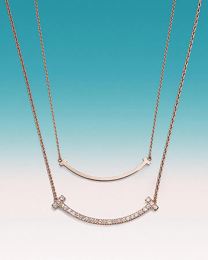 TIFFANY & CO. T by Tiffany Smile necklace