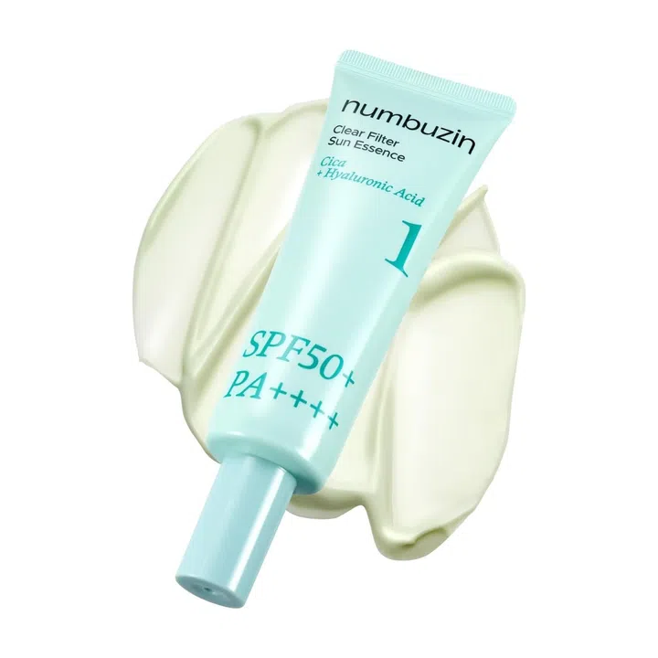 热门韩系防晒：#4 NUMBUZIN No.1 Clear Filter Sun Essence Spf50+ Pa++++  防晒精华