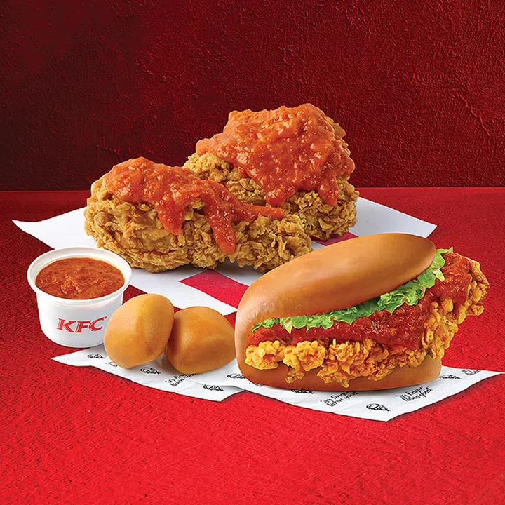 KFC 馒头炸鸡汉堡