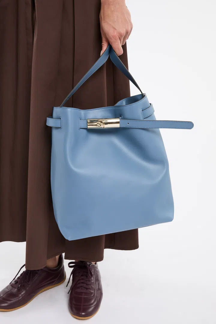 Longchamp Le Smart shoulder bag slate 