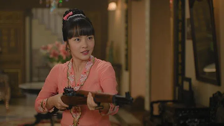 Chantalle透露，为了把张安娜演好，费了一番苦功。（图：Mediacorp提供）