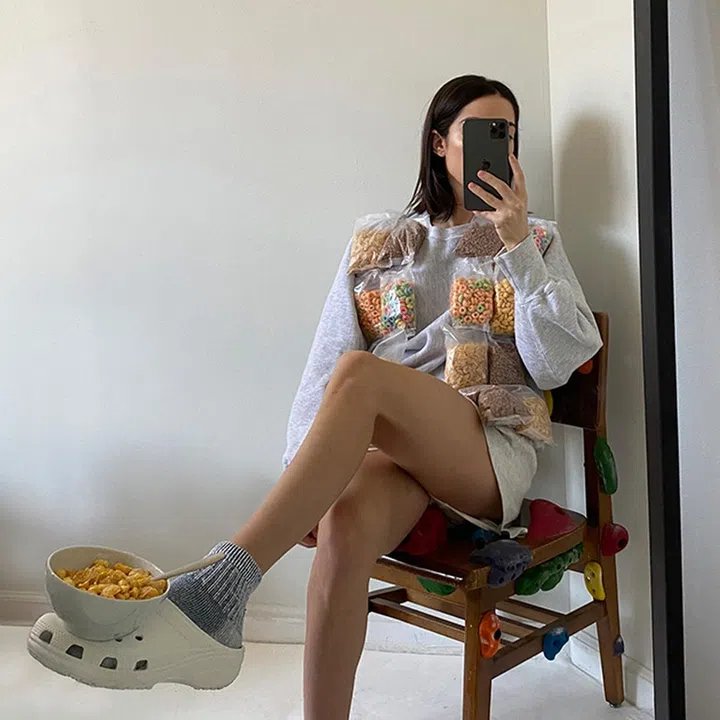 crocs cereal 纽约艺术家Nicole McLaughlin Upcycling 升级再造