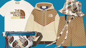 GUCCI X THE NORTH FACE collaboration collection 联名系列