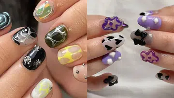 美甲最新热潮——混搭风