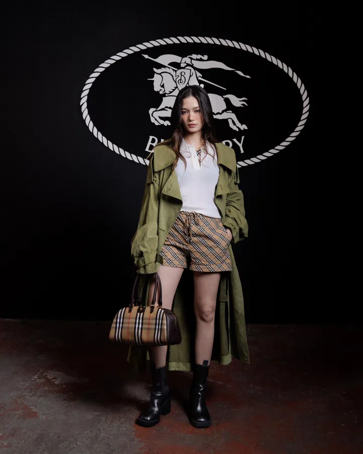 2025年6月Violette Wautier亮相Burberry于曼谷举办的活动