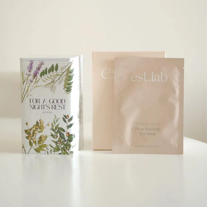ést.lab x ele tea Beauty and wellness essentials with restorative tea blends gift sets礼物套组