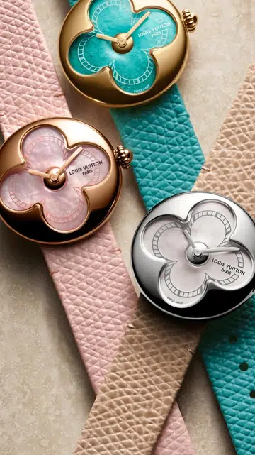 Louis Vuitton推出全新Color Blossom腕表