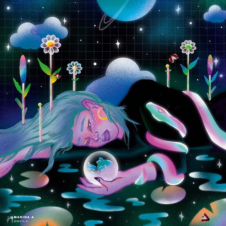 MARINA A 新加坡艺术家 插画家 视觉创意 专访 MARINA A Singapore artist illustrator interview