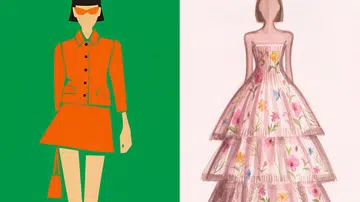 DIOR 插画本