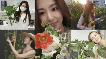 Plant lover celebs 植物 明星