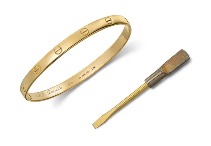 1969年第一款LOVE手镯